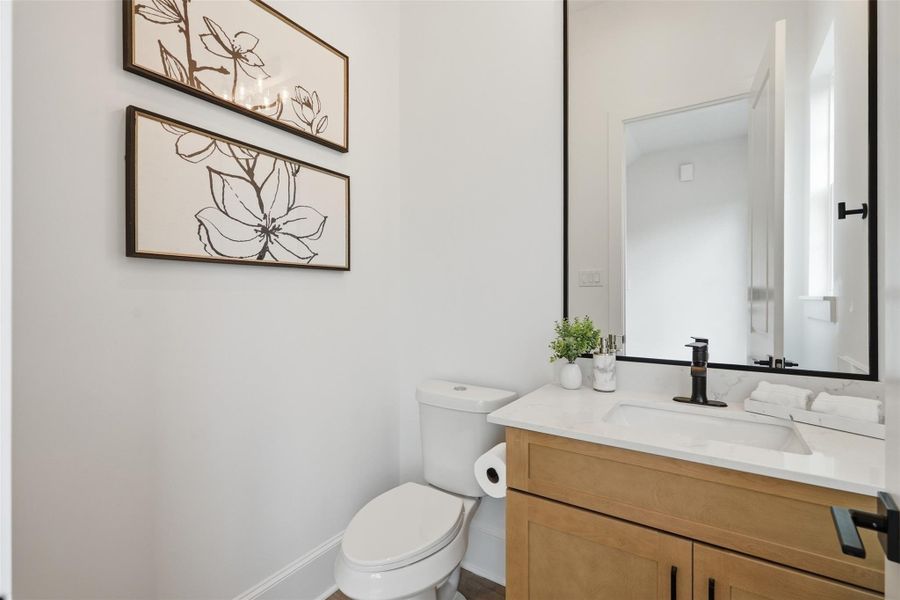 Furnished interior view inside a new home in , Houston (Image 9).