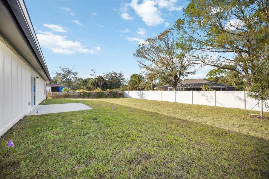 Exterior details and patio area of a home in , North Port (Image 21).