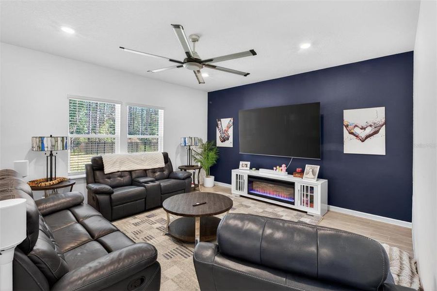 Furnished interior view inside a new home in Trailmark, St. Augustine (Image 9).