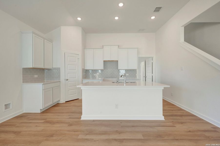 Furnished interior view inside a new home in Cinco Lakes, San Antonio (Image 13).