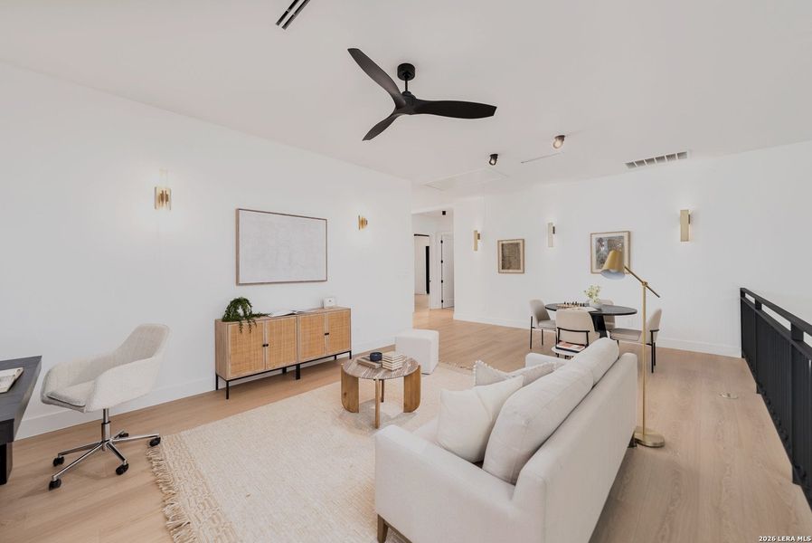 Furnished interior view inside a new home in , San Antonio (Image 13).