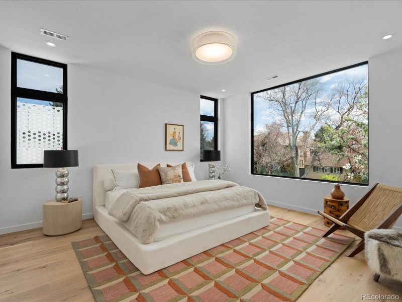 Furnished interior view inside a new home in , Denver (Image 17).