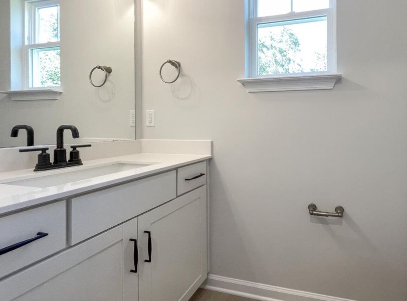 Furnished interior view inside a new home in Riverbrooke Townhomes, Simpsonville (Image 5). Furnished interior view inside a new home in Riverbrooke Townhomes, Simpsonville (Image 5).