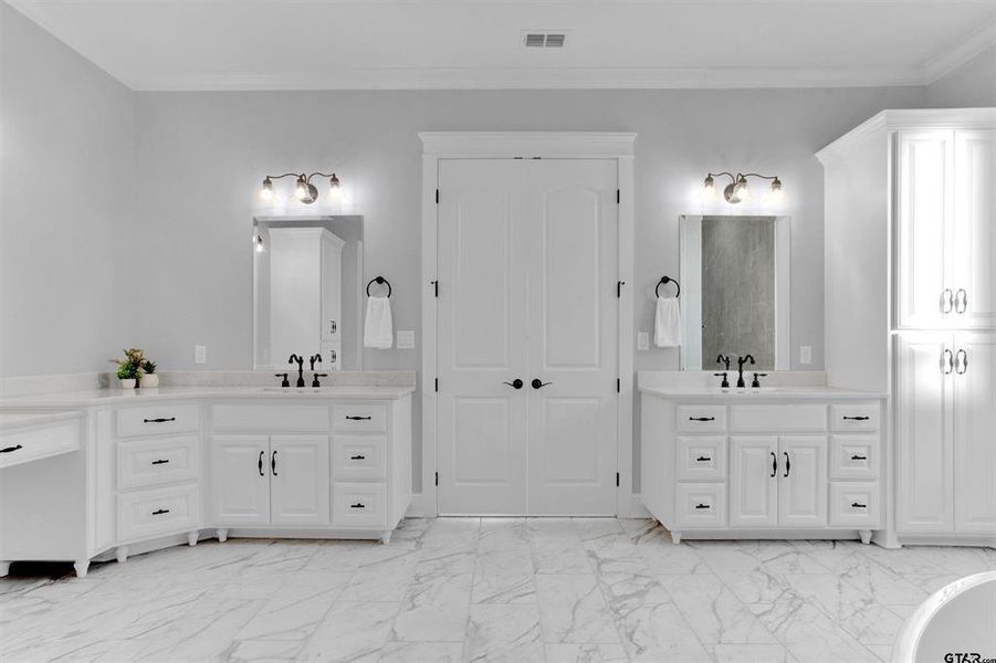 Furnished interior view inside a new home in , Hideaway (Image 10).