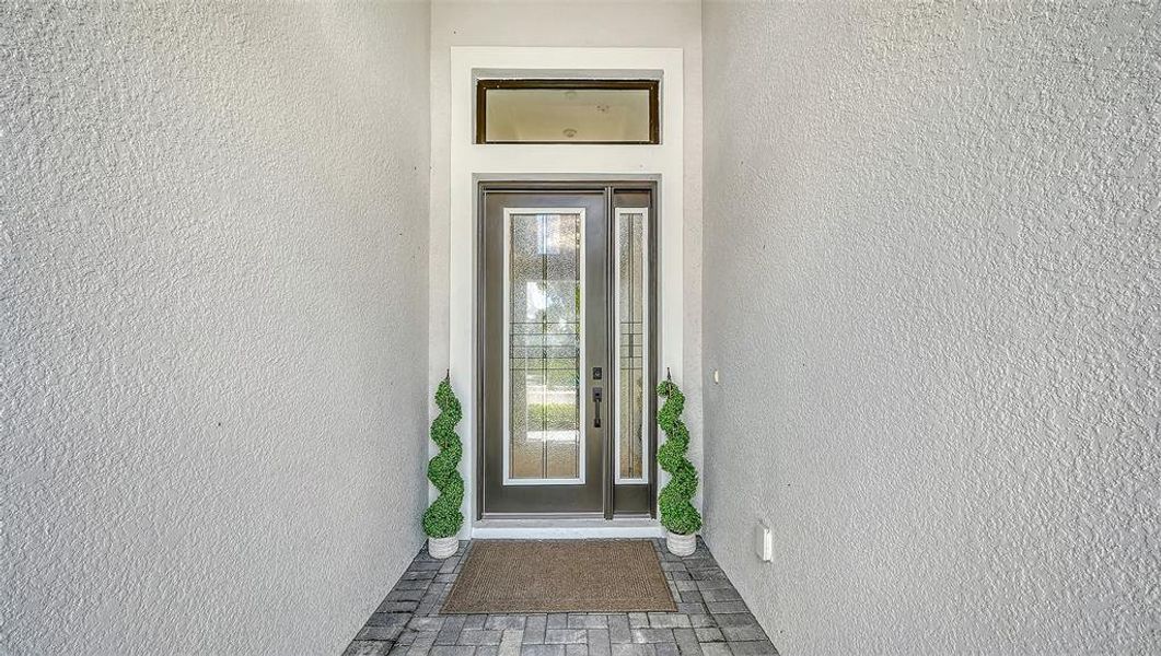 Exterior details and patio area of a home in , Sarasota (Image 24).