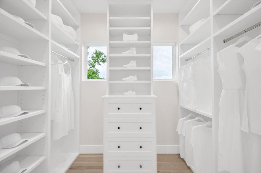 Plenty of space for all your clothing