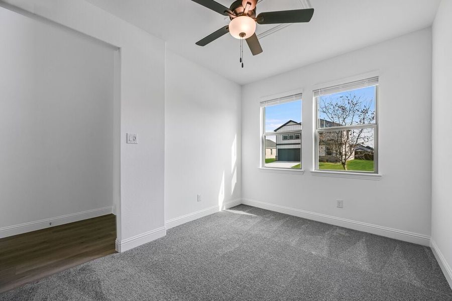 Representative unfurnished interior of a home built from the Lunaria by Taylor Morrison in Madero 50s, Fort Worth (Image 20).