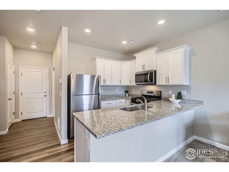 Granite Counters Throughout INCLUDED