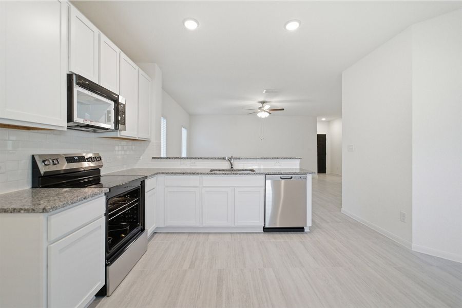 Furnished interior view inside a new home in Notting Hill, Converse (Image 8).