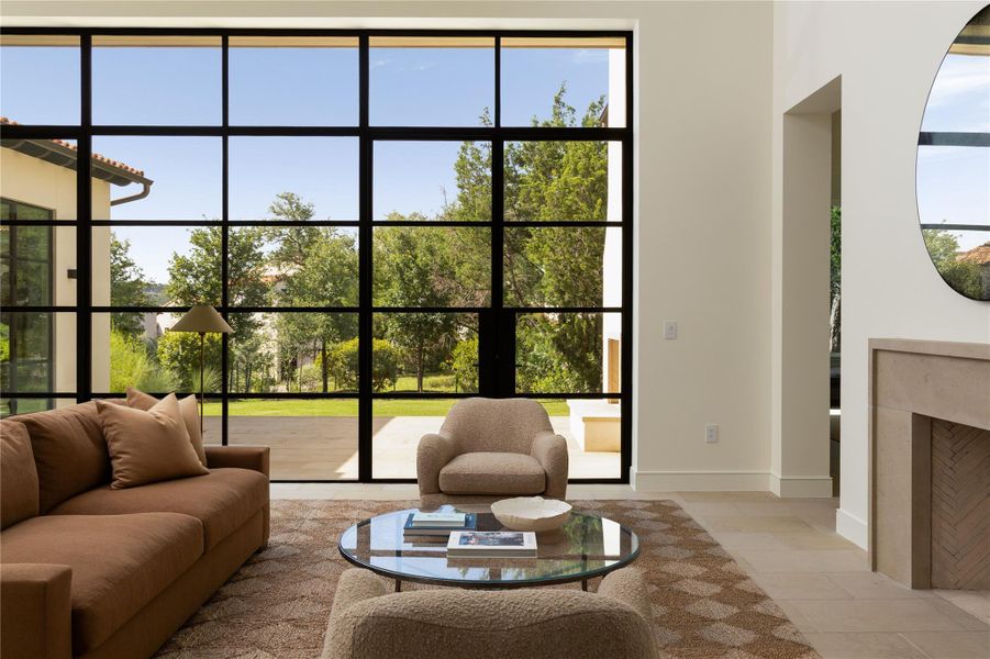 Furnished interior view inside a new home in , Austin (Image 13). Furnished interior view inside a new home in , Austin (Image 13).