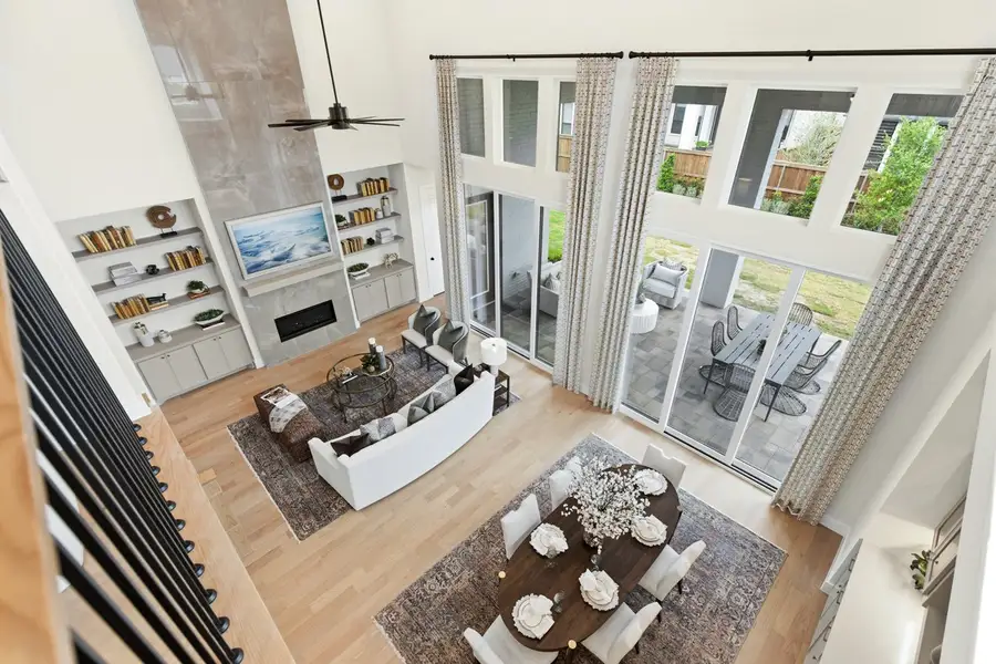 Representative Family Room - some options shown