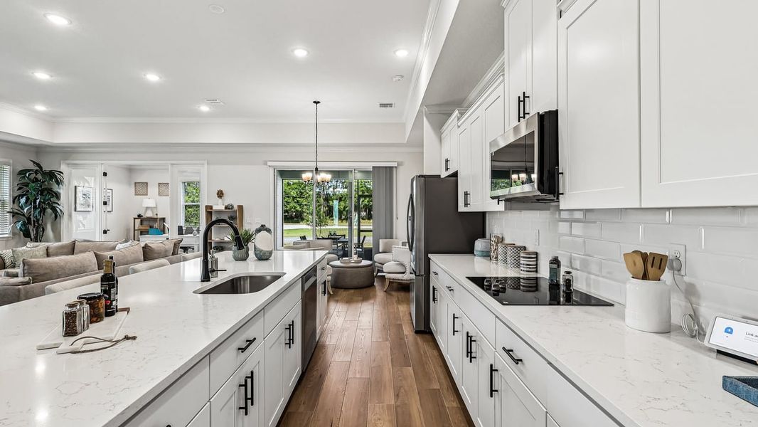 Representative furnished interior of a home built from the Venice by Maronda Homes in Malabar Springs, Palm Bay (Image 12).