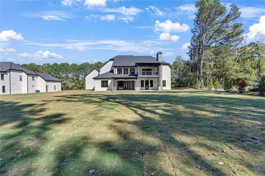 Exterior details and patio area of a home in , Loganville (Image 30).