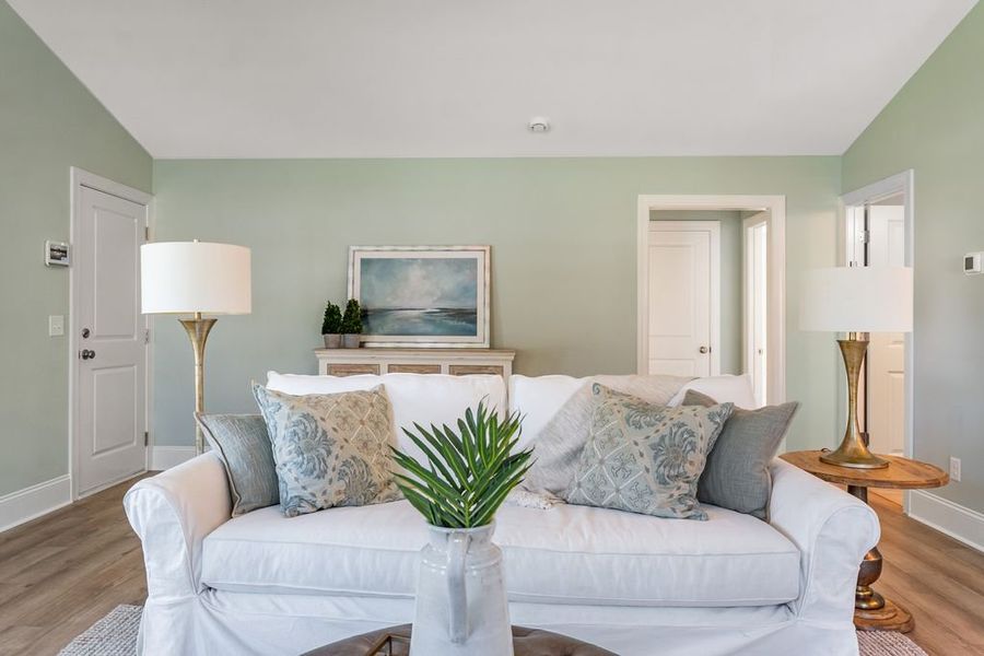 Representative furnished interior of a home built from the Salt Marsh by Bill Clark Homes in Osprey Landing, Southport (Image 16).