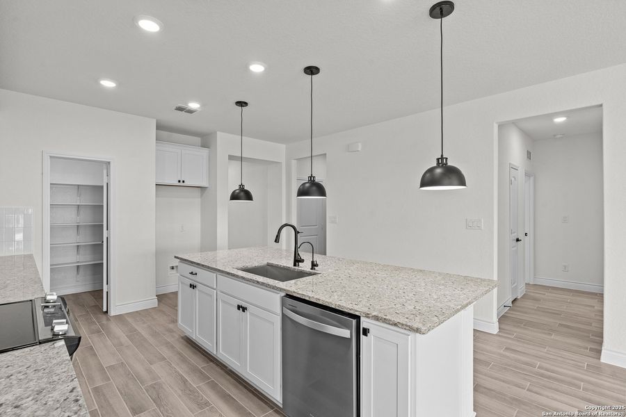 Furnished interior view inside a new home in Horizon Ridge, San Antonio (Image 3).