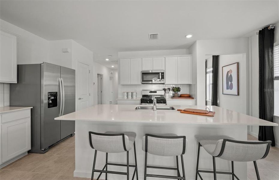 Furnished interior view inside a new home in Reagan Landing, Bradenton (Image 13).
