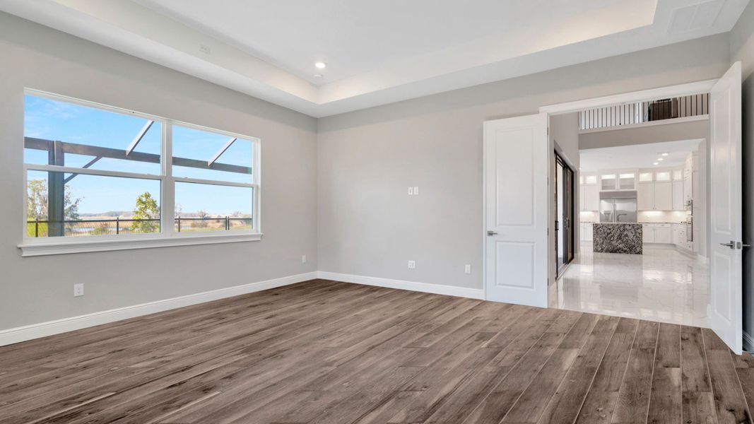 Representative furnished interior of a home built from the Canary by DRB Homes in River Preserve Estates, Parrish (Image 13).
