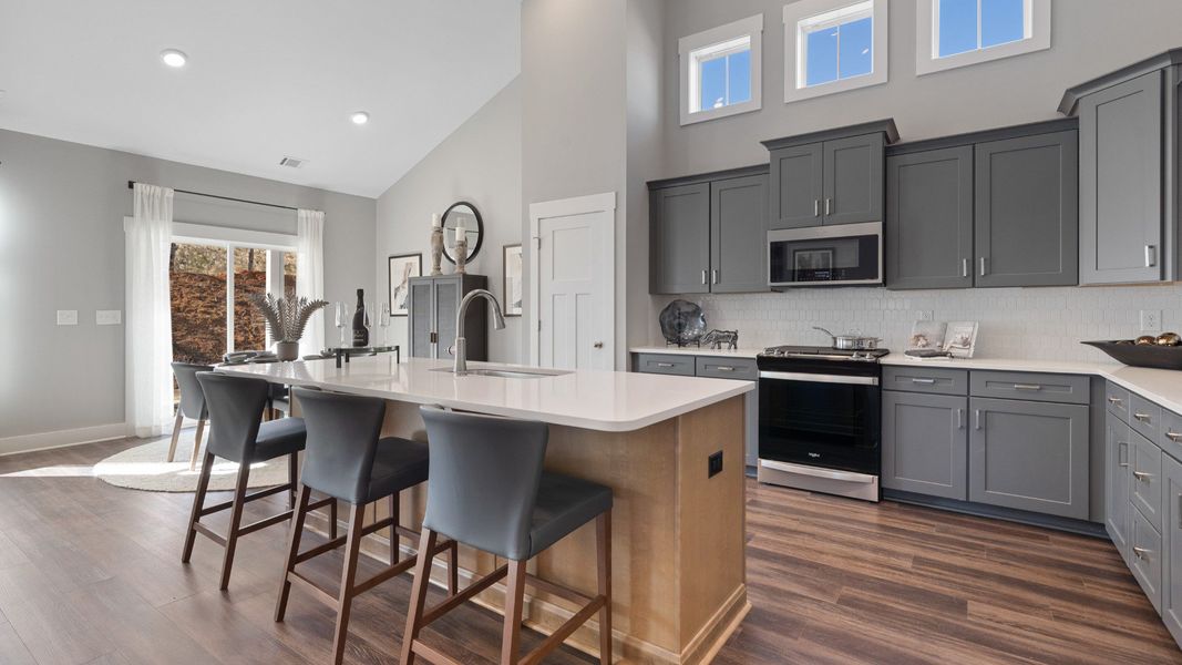 Representative furnished interior of a home built from the Cooper 3 by DRB Homes in The Reserve at Livingston Park, Easley (Image 8).