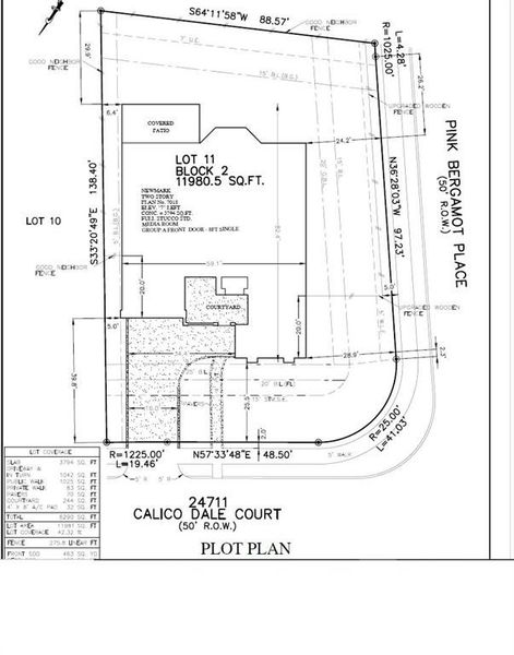 Large corner lot on a cul-de-sac street with just 6 homes