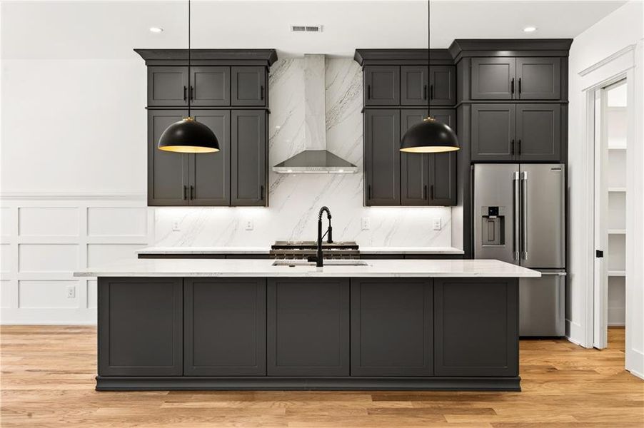 Furnished interior view inside a new home in , Clarkston (Image 15).