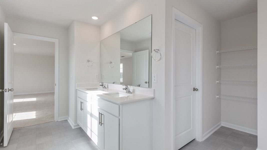 Furnished interior view inside a new home in Cambridge Park, Mebane (Image 8).