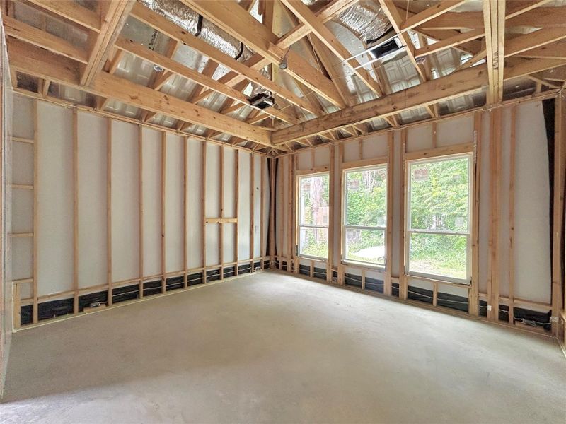 Spacious and Light-Filled Primary Bedroom. Construction Photo as of 5/20/2026
