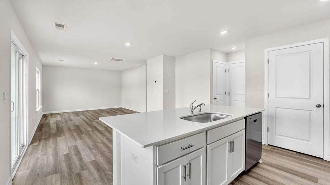 Furnished interior view inside a new home in Bentley Park, Greenwood (Image 12).
