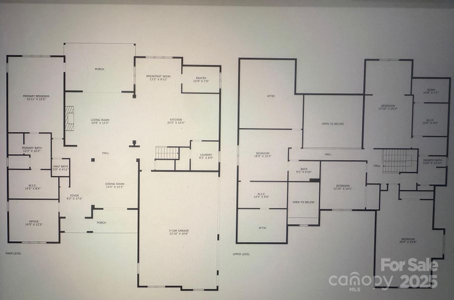 2D floor plan layout of this home in , York, SC (Image 5).