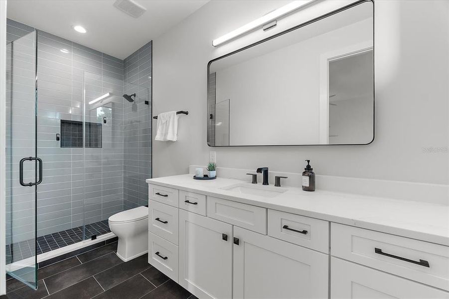 Furnished interior view inside a new home in , Tampa (Image 62).