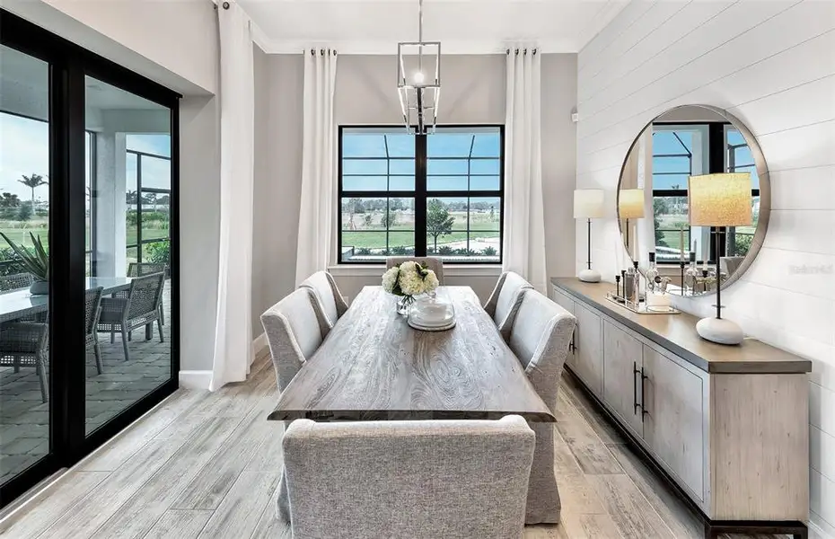 Furnished interior view inside a new home in Talon Preserve on Palmer Ranch, Nokomis (Image 17).