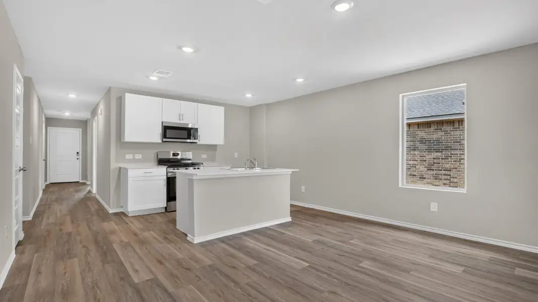 Furnished interior view inside a new home in Monarch at the Meadows, Ponder (Image 7).