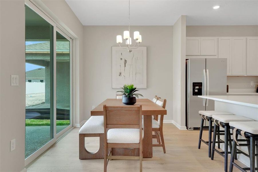 Furnished interior view inside a new home in Willowbrook North, Winter Haven (Image 17).
