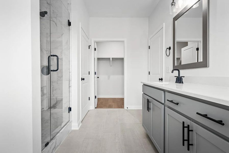 The Oakland B Primary Suite Bathroom The Oakland B Primary Suite Bathroom