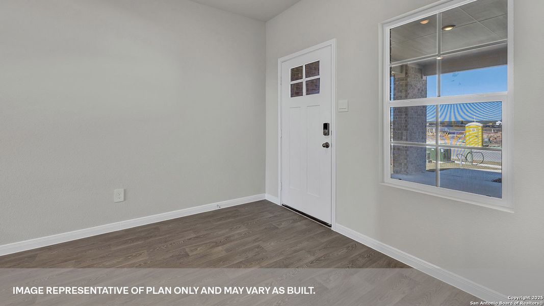 Spacious, unfurnished interior of a new home in Whisper South, San Marcos (Image 31).