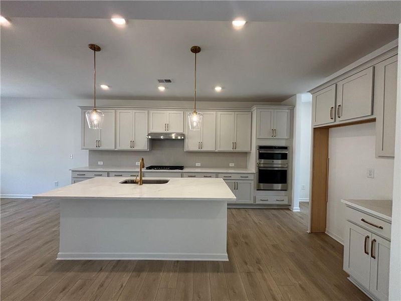 Furnished interior view inside a new home in Arbors at Richland Creek, Buford (Image 5).
