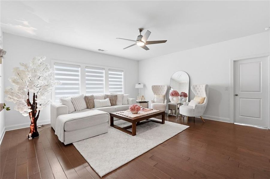 Furnished interior view inside a new home in , Woodstock (Image 39). Furnished interior view inside a new home in , Woodstock (Image 39).