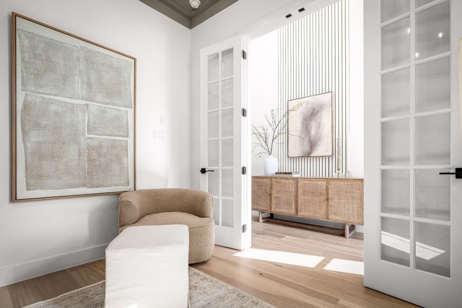 Representative furnished interior of a home built from the Gillett by Pulte Homes in Kuempel Farms, Pflugerville (Image 13).