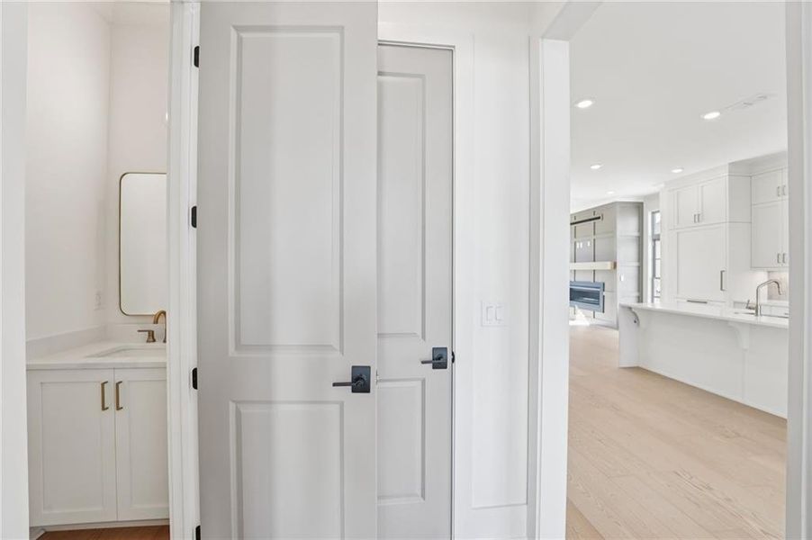 Furnished interior view inside a new home in Park Walke, Alpharetta (Image 13).