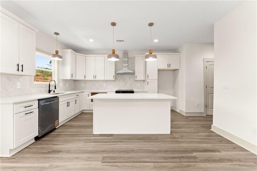 Furnished interior view inside a new home in , Clarkesville (Image 8).