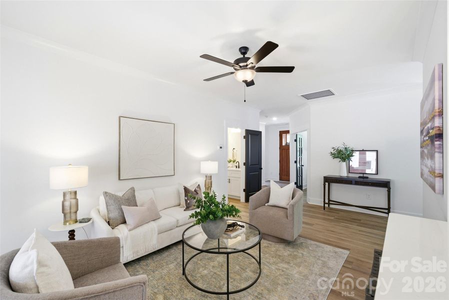Furnished interior view inside a new home in , McAdenville (Image 5).