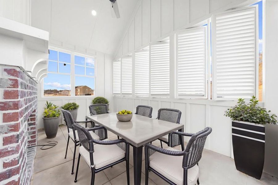 Furnished interior view inside a new home in , Canton (Image 34).