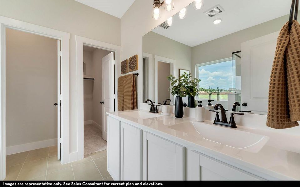 Furnished interior view inside a new home in Harvest Pointe, Needville (Image 9).