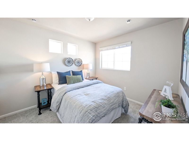 Furnished interior view inside a new home in Thompson River Ranch, Johnstown (Image 5). Furnished interior view inside a new home in Thompson River Ranch, Johnstown (Image 5).
