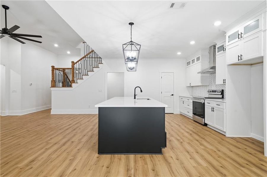 Furnished interior view inside a new home in , Rydal (Image 7).
