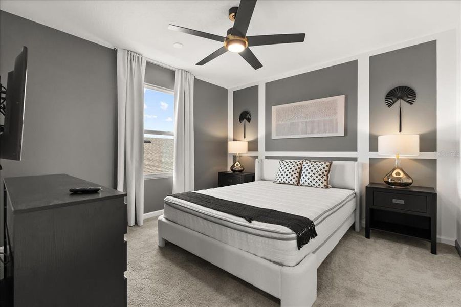 Furnished interior view inside a new home in , Kissimmee (Image 7). Furnished interior view inside a new home in , Kissimmee (Image 7).