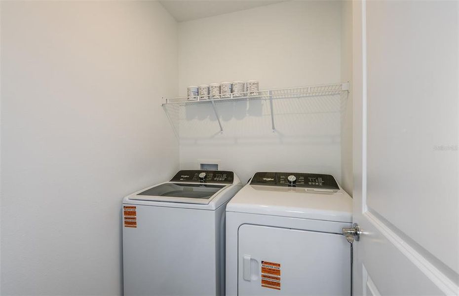 Laundry Room w/Washer and Dryer