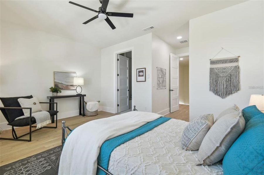Furnished interior view inside a new home in , Tampa (Image 9).