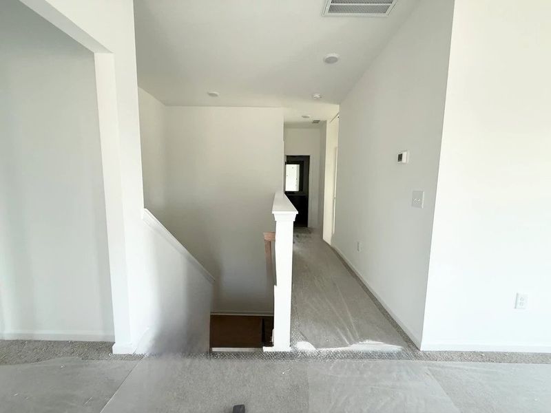 Loft featuring AW Collection® Oxford - Flexible living in a refined, welcoming space.