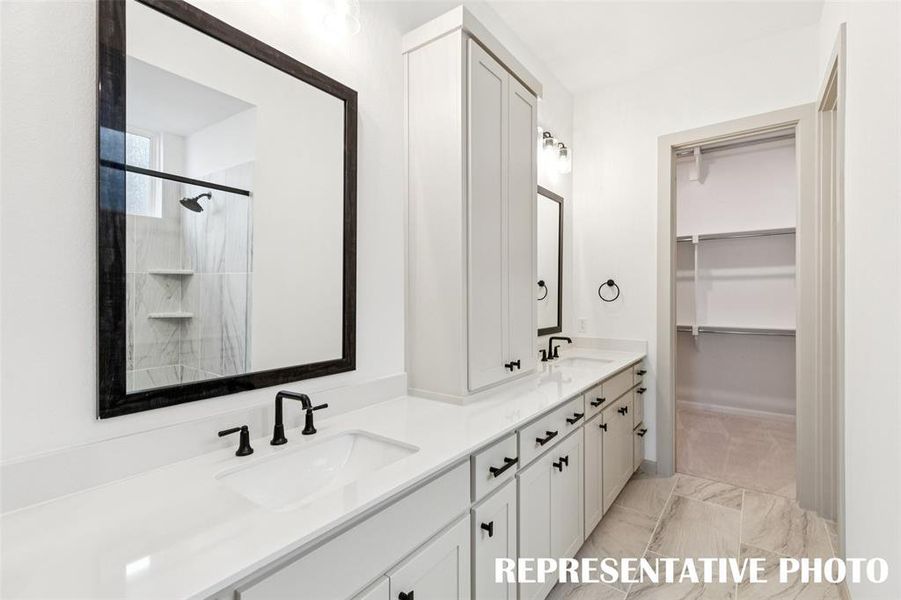 Plenty of space for two in this wonderful owner's bath! REPRESENTATIVE PHOTO Plenty of space for two in this wonderful owner's bath! REPRESENTATIVE PHOTO