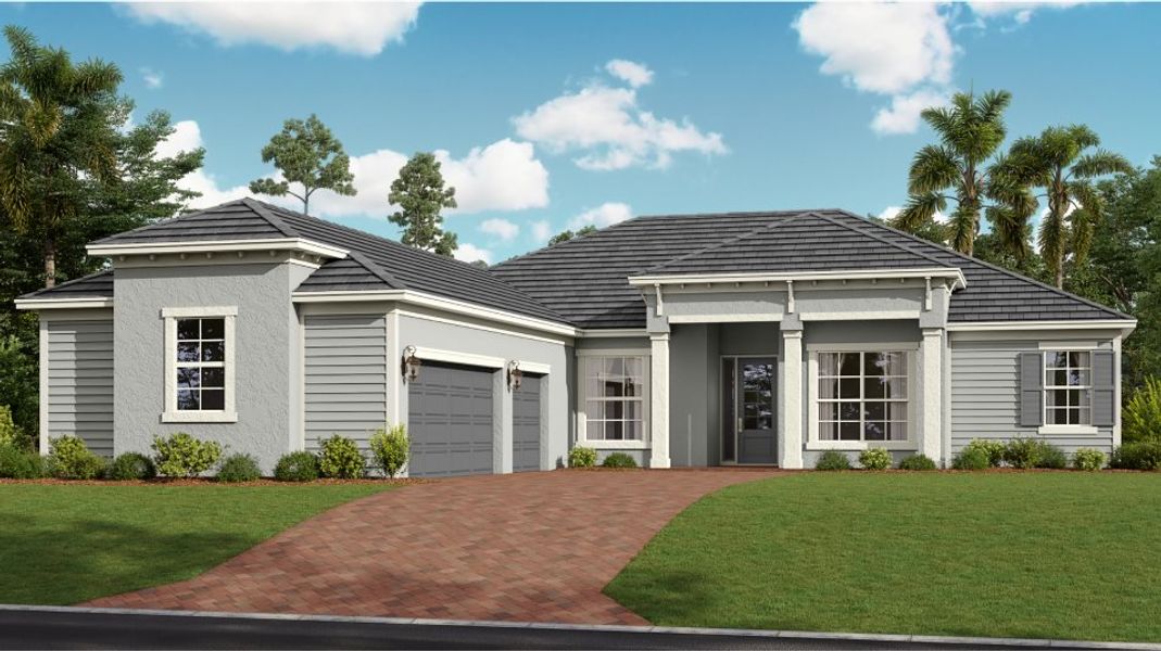 Estate Homes Napoli II Elevation E